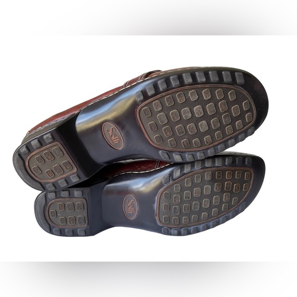 Sofft Womens Brown Leather Slip On Loafers Size 7.5M - Picture 6 of 8